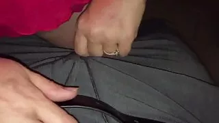 Wife gave me a little tease while we was on our vacation