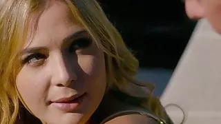 Busty beauty cocksucking her man