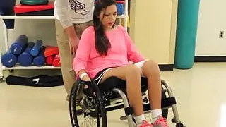 freshman paralyzed - in therapy