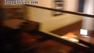 BUSTED Public Fucking in Hotel Cafeteria