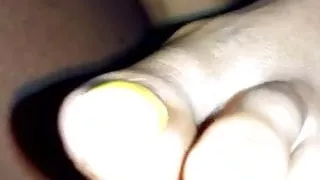 Yellow nail polish 2