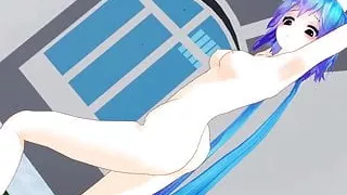 (MMD) Aoki Lapis: Crazy (WIP Model Test)