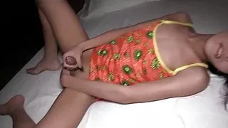 Petite Ladyboy Körper Anal Bareback