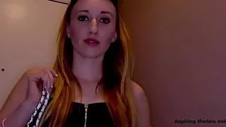 Model Gives Blowjob To Photographer At Casting Audition