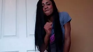 Öffne dich weit und schlucke dein Sperma für mich CEI