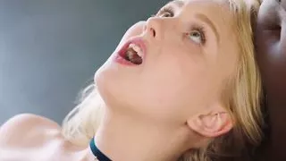 BLACKED Submissive girlfriend punished by two black men