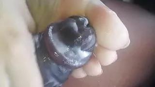 Cum on My Toes Please