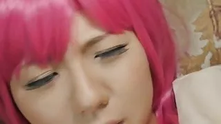 cute Japanese cosplayer