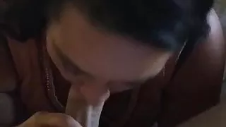 Quick but great cock sucking