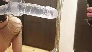Dildo deepthroat