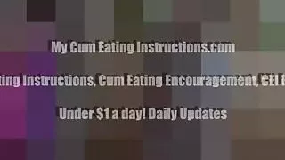 Swallow your cum for your horny neighbor JOI