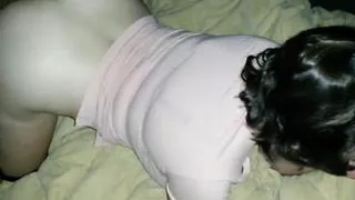 friend fucks wife creampie her pussy hubby sloppy seconds