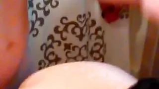 Doggy fucking in bathroom