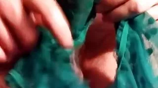 Enjoying my green panties pt2