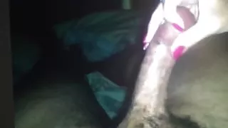 My lady stroking me #1