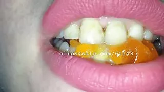 Vore Fetish - Misha Eating Gummy Bears Video 1