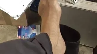 extra smelly rubber boots masturbation