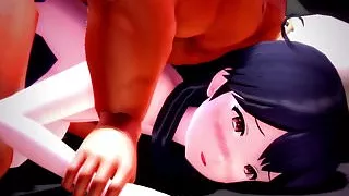 MMD Sex - Breeding Ushio