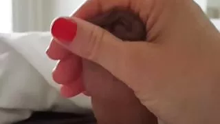 Handjob no cum