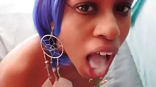 BBC Blowjob Compilation Big Tits Ebony Teen Sucking Step Dad