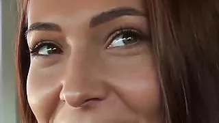 Three hitchhikers having orgy full of sucking and fucking