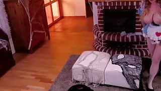 MyNaughtyAlbum - Blondie fucks on Halloween during audition