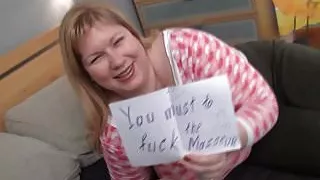 Busty big belly plumper seduces a masseur