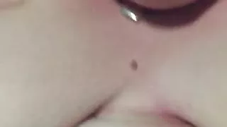 Pounding my tight hole until he cums all over me