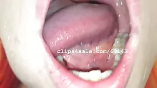 Mouth Fetish - Kristy Mouth Part2 Video3