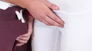 FitnessRooms Tight brunette teen fucks instructors big cock