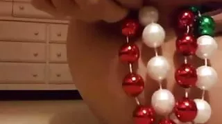 double christmas beads