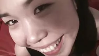 Tiny Asian cuttie getting her wet pussy plowed