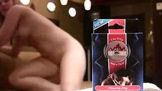 Big ass Blonde fingers her pussy