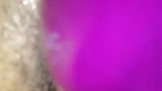 Matura Latina wife giant dildo