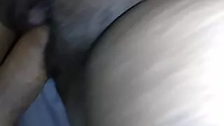 POV of me fucking my girlfriend and giving her a creampie