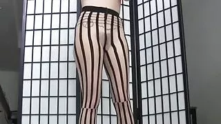 How does my ass look in these hot new pantyhose JOI