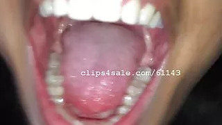 Mouth Fetish - Brandy Mouth Part2 Video1