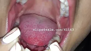 Mouth Fetish - Brandy Mouth Part2 Video2