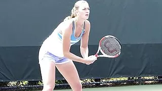 Petra Kvitova practice