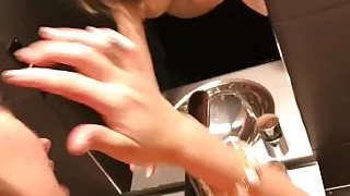 perfect german creampie in public