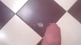 masturbating before the shower