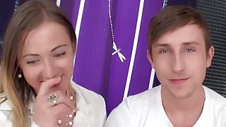 Cockriding euro milf cuckolds husband