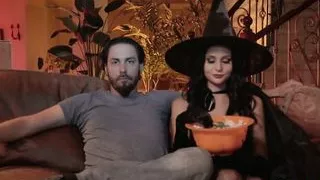 Young Wife gets some New Dick on Halloween