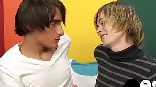 Gorgeous twink Miles Pride is ready for some ass pounding