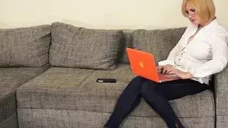 Spex granny anally fucked hard