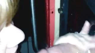 gloryhole cock sucker