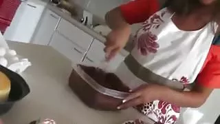 BLEACHED: Cute Latina gets bred by white cock creampie