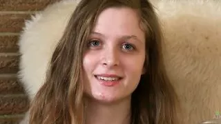 Nika gives a sexy interview and spread