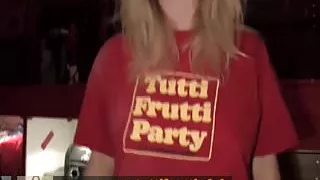 Monica, the hot big tits MILF SANTA Gangbang