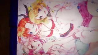SOP Love Live Mousepad Bukkake Cumshot
